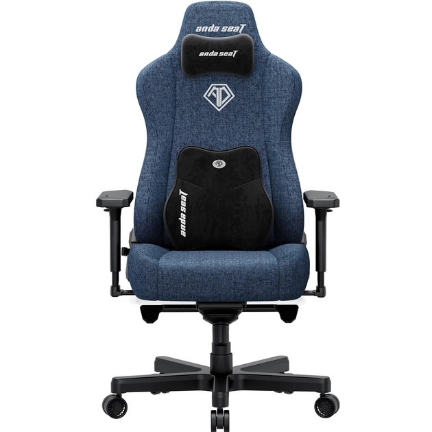 Крісло для геймерів Anda Seat Kaiser 3E XL Dark Blue Fabric (AD23YC-XL-09-S-CF-S01) - зображення 1