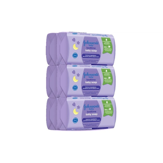Детское мыло Johnson’s baby Перед сном 90 г х 6 шт. (3574661642789) - изображение 1