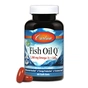 Антиоксидант Carlson Омега-3 + Коэнзим Q10, Fish Oil Q, 60 гелевых капсул (CL1673) - уменьшенное изображение 1