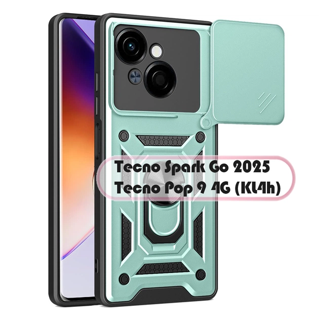 Чехол для мобильного телефона BeCover Tecno Spark Go 2025/ Pop 9 4G Dark Green (713681) - изображение 1