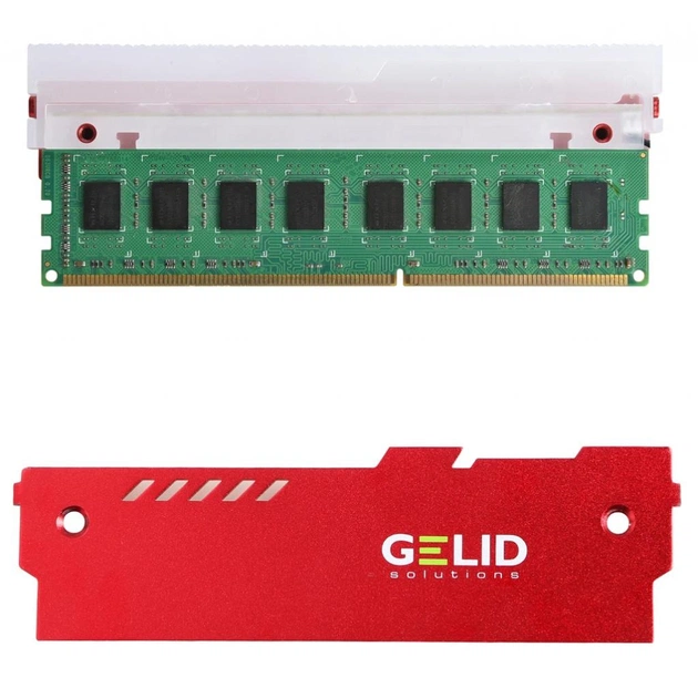 Охолодження для пам'яті Gelid Solutions Lumen RGB RAM Memory Cooling Red (GZ-RGB-02) - picture 3
