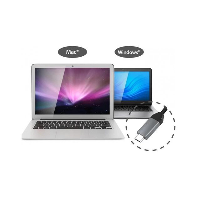 Порт-реплікатор J5create Dock-Station USB-C 10-in-1 (HDMI/PD/USB-A/USB-C/LAN/картридер/audio) (JCD543P-EN) - picture 10