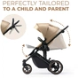 Коляска Kinderkraft 2 в 1 Prime 2 Sandrose Beige (KSPRIM02BEG2000 (5902533922871) - зменшене зображення 6