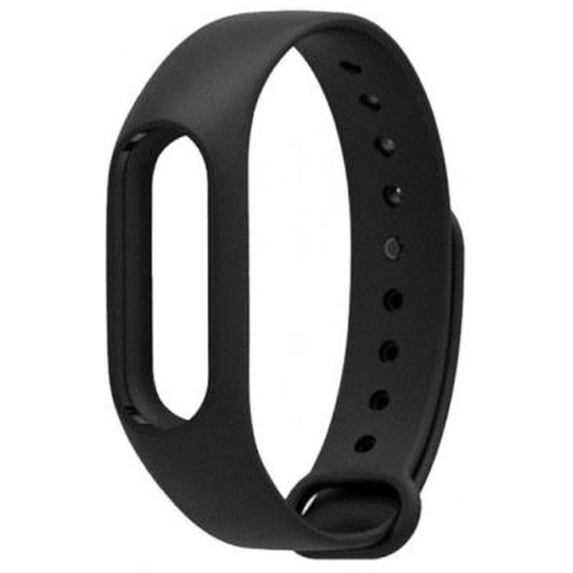 Ремінець до фітнес браслета Xiaomi Mi Band 2 Black (55747) - изображение 1