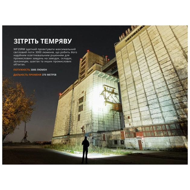 Ліхтар Fenix WF25RM з магнітною зарядкою (WF25RM) - зображення 6