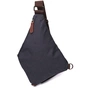 Сумка Vintage Через плече для чоловіків з текстилю Чорна (22196) - зменшене зображення 2