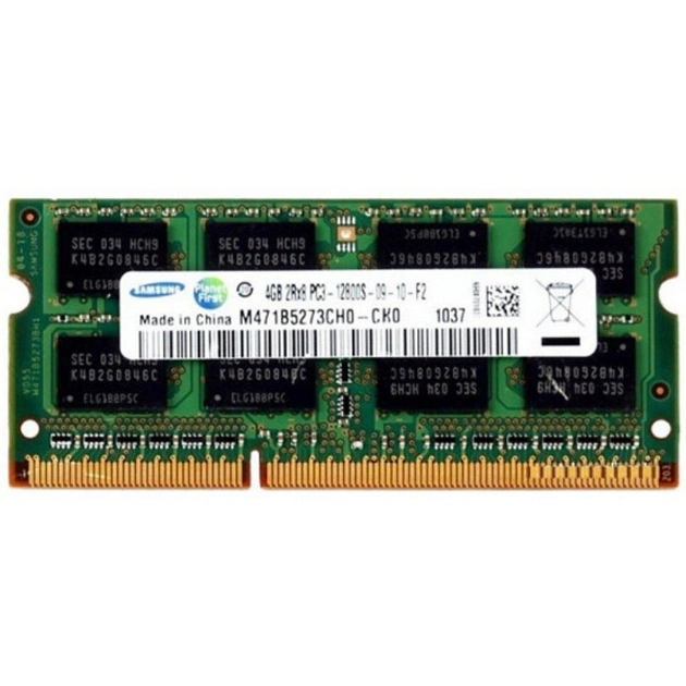 Модуль пам'яті для ноутбука SoDIMM DDR3 4GB 1600 MHz Samsung (M471B5273DH0-CK0) - зображення 1