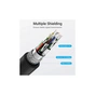 Кабель мультимедійний HDMI M to HDMI M 2.0m V2.0 4K60Hz 90° corner PVC black Vention (AAQBH) - зменшене зображення 11