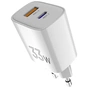 Зарядний пристрій Sigma 1xUSB-C PD33W + 1xUSB QC3.0 GaN X-power PS33-01 white (4827798527719) - зменшене зображення 11