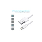 Дата кабель USB 2.0 AM to Lightning 1.8m 2.1A MFI White Choetech (IP0027-WH) - preview 5