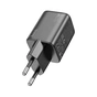 Зарядний пристрій HOCO N41 Almighty 1xUSB-C PD20W + 1xUSB QC3.0 Black (6942007617024) - зменшене зображення 2