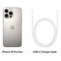Мобільний телефон Apple iPhone 16 Pro Max 256GB Natural Titanium (REF A+) BREEZY (2QMYWY3) - зменшене зображення 8