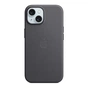 Чохол до мобільного телефона Apple iPhone 15 FineWoven Case with MagSafe Black (MT393ZM/A) - зменшене зображення 1