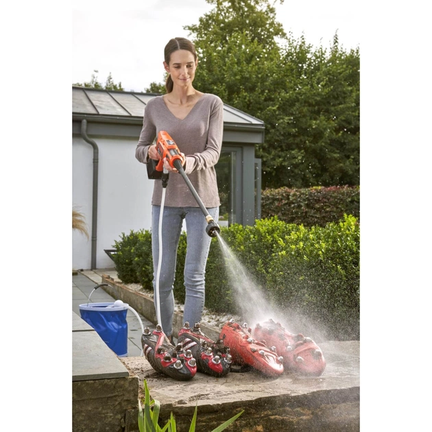 Мийка високого тиску Black&Decker 18 В Li-Ion, тиск до 24 бар, (без АКБ і ЗП) (BCPC18B) - picture 3