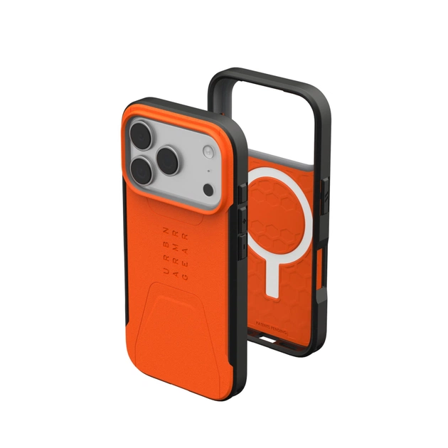 Чохол до мобільного телефона UAG Civilian MagSafe iPhone 17 Pro Orange (114545119797) - picture 4
