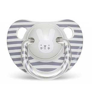 Пустушка Suavinex Hygge анатоміч. Затишні історії 6-18 міс. сірий зайчик (306569) зображення 1