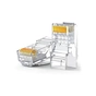 Коннектор RJ45 cat.6 UTP, NW120, 100 шт упаковка, Transparent Ugreen (60558) - уменьшенное изображение 2