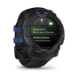 Смарт-годинник Garmin Instinct 3, 50mm, AMOLED, Black with Bolt Blue Accents, GPS смарт-годинник (010-03020-03) - зменшене зображення 3