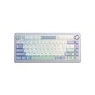 Клавіатура Aula F75 Gasket Greywood V3 switch Hot-Swap PBT Wireless/Bluetooth/USB White (6948391208640) - зменшене зображення 1