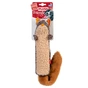 Іграшка для собак Collar GiGwi Plush Білка з пищалкою 29 см (75309) - зменшене зображення 2