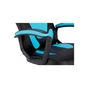 Крісло ігрове GT Racer X-1414 Black/Light Blue - зменшене зображення 7