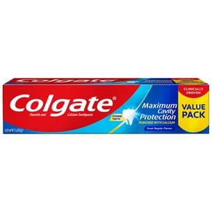 Зубна паста Colgate Максимальний захист від карієсу Свіжа м'ята 150 мл (6920354827198/6920354826177) зображення 1