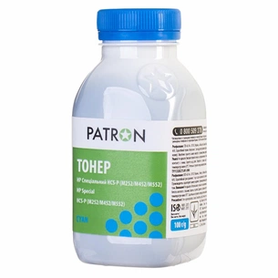 Тонер HP CLJ CP1025/1215,M252/452/552, Special, CYAN,100 g Patron (PN-HCS-P-C-100) зображення 1