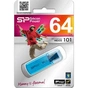USB флеш накопичувач Silicon Power 64GB Helios 101 Blue USB 2.0 (SP064GBUF2101V1B) - зменшене зображення 6