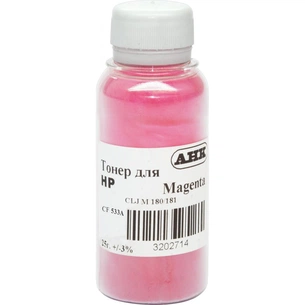 Тонер HP CLJ M180/181, 25г Magenta AHK (3202714) зображення 1