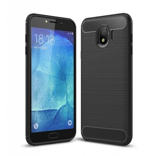 Чохол до мобільного телефона Laudtec Samsung J4/J400 Carbon Fiber (Black) (LT-J400F) зображення 1