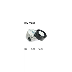 Натягувач ременя з роликом SKF VKM 33033 зображення 1