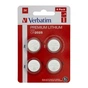 Батарейка Verbatim CR 2025 Lithium 3V * 4 (49532) - зменшене зображення 1
