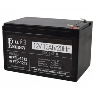 Батарея до ДБЖ Full Energy 12В 12Ah (FEP-1212) зображення 1
