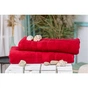 Рушник MirSon набір банний 5070 Elite SoftNess Bordo 50х90, 70х140 (2200003183085) - зменшене зображення 2
