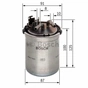 Фільтр паливний Bosch 0 450 906 426 - зменшене зображення 5