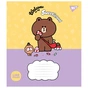 Зошит Yes Line Friends. Sweetieland 12 аркушів коса лінія (766935) - зменшене зображення 4