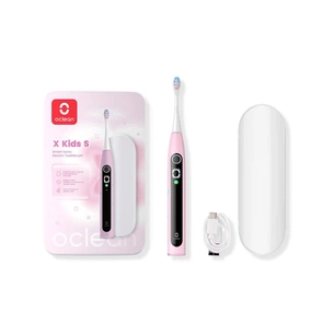 Електрична зубна щітка Oclean X Kids Set Electric Toothbrush Pink (6970810557220) зображення 1