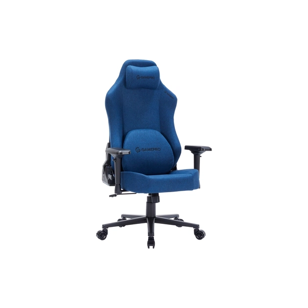 Крісло ігрове GamePro FGC750DB Size L Fabric Dark Blue (FGC750DB) - зображення 1