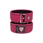 Атлетичний пояс RDX RX1 Weight Lifting Belt Pink XS (WBS-RX1P-XS) - зменшене зображення 2