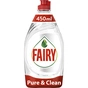 Засіб для ручного миття посуду Fairy Pure & Clean 450 мл (8001090837424) - зменшене зображення 1
