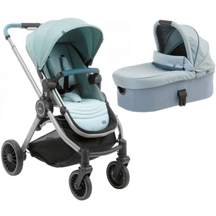 Коляска Chicco 2 в 1 Best Friend Pro Light Блакитна (79866.55.04) зображення 1