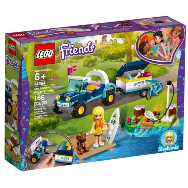 Конструктор LEGO Friends Багі і трейлер Стефані 166 деталей (41364) - зображення 1