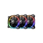 Кулер до корпусу ThermalTake Riing 12 LED RGB Radiator Fan Sync Edition (3-Fan Pack) (CL-F071-PL12SW-A) - зменшене зображення 1
