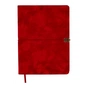 Тижневик Buromax недатований VELOUR, A5, червоний, штуч.шкіра, 336 сторінок (BM.20770-05) - зменшене зображення 1