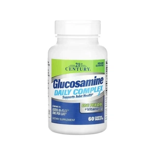 Вітамінно-мінеральний комплекс 21st Century Глюкозамін, Glucosamine Daily Complex, 60 таблеток в оболонці (CEN27708) зображення 1