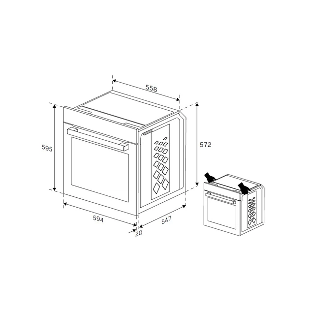 Духова шафа Beko BBIE123002XD - picture 9