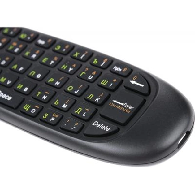Пульт ДК універсальний Vinga Wireless keyboard & air Mouse for TV, PC PS Media (AM-101) - picture 3