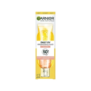 Засіб від засмаги Garnier Skin Naturals Сонцезахисний денний флюїд з вітаміном С SPF50+ 40 мл (3600542573023) зображення 1