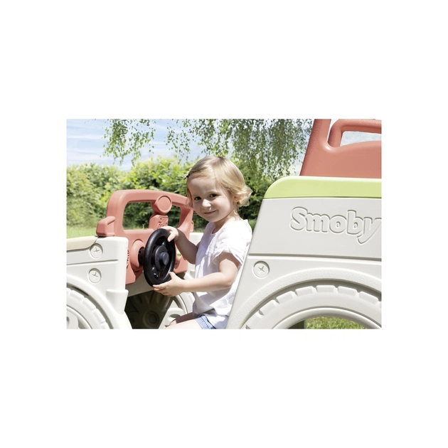 Игровая площадка Smoby Life Автомобіль мандрівника з гіркою та пісочницею (7600840207) - изображение 9