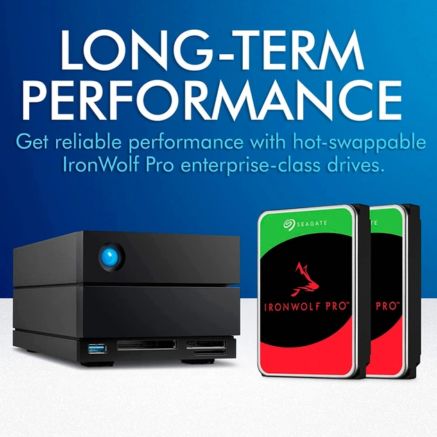 Зовнішній жорсткий диск LaCie 3.5" 48TB (STLG48000400) - picture 10